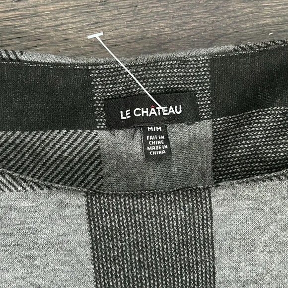 NWOT Le Château Plaid Mini Dress - Size M ❤️Host Pick❤️ - Picture 2 of 5